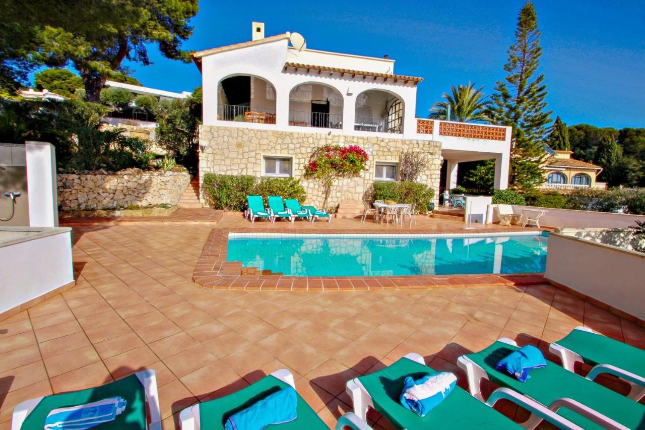 Dos Chicas - Sea View Villa With Private Pool In Moraira Teulada Extérieur photo