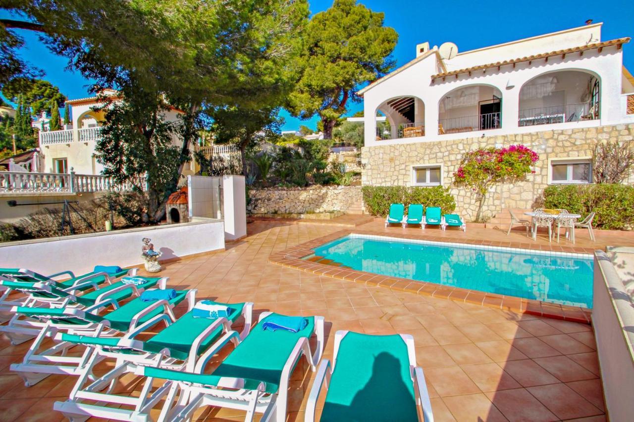 Dos Chicas - Sea View Villa With Private Pool In Moraira Teulada Extérieur photo