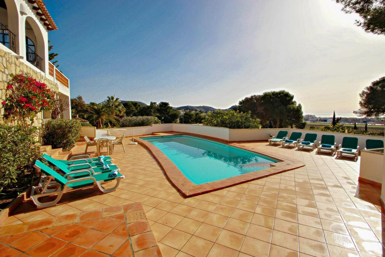 Dos Chicas - Sea View Villa With Private Pool In Moraira Teulada Extérieur photo