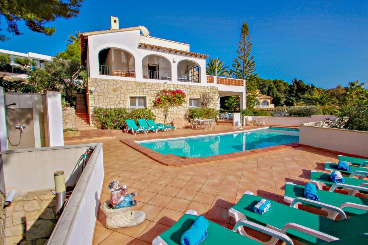 Dos Chicas - Sea View Villa With Private Pool In Moraira Teulada Extérieur photo