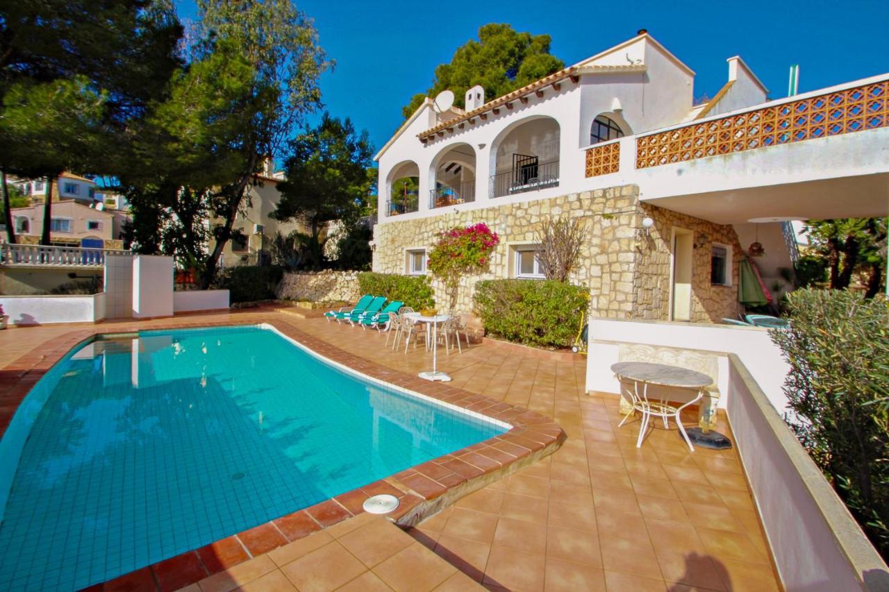 Dos Chicas - Sea View Villa With Private Pool In Moraira Teulada Extérieur photo
