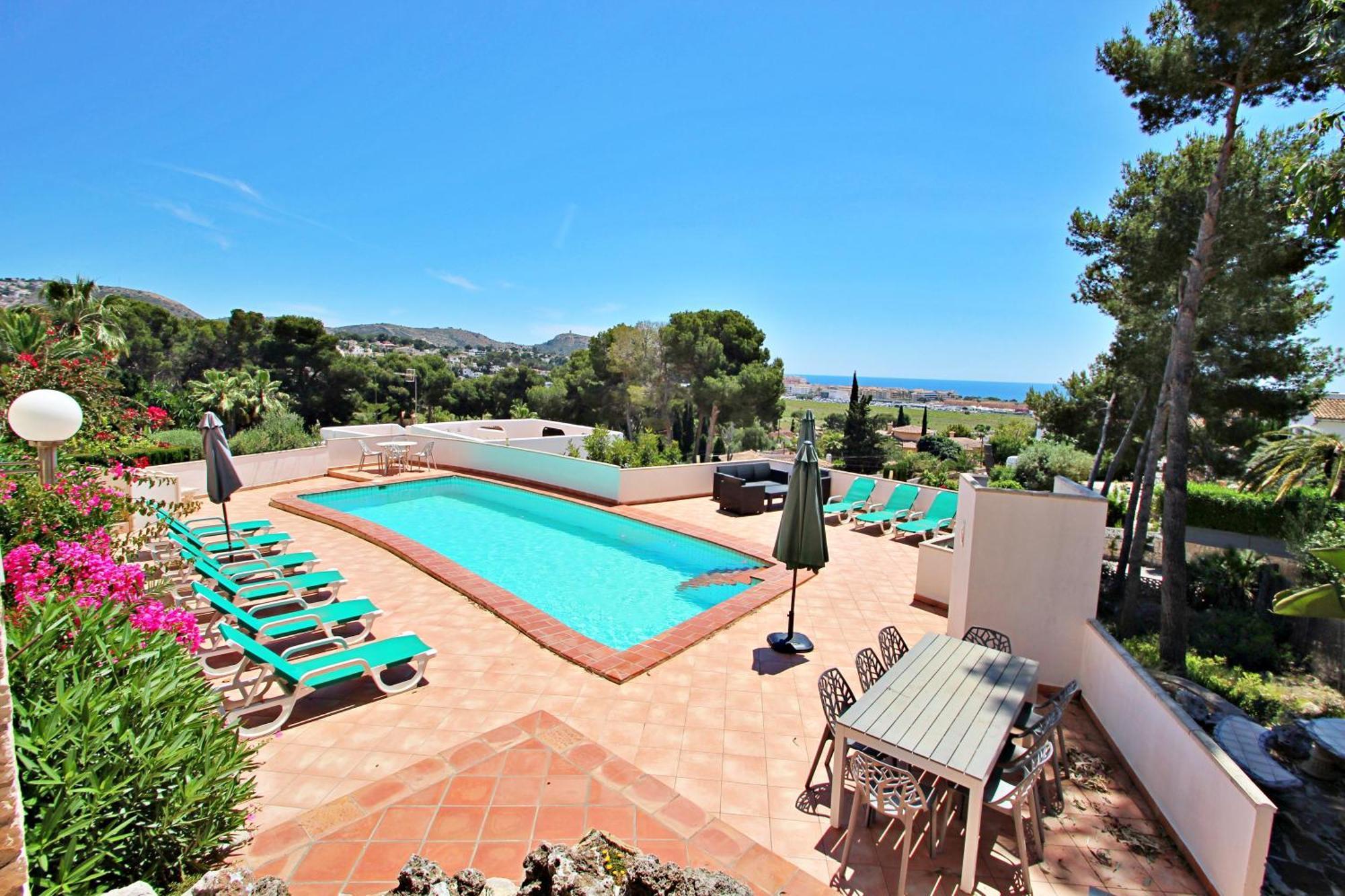 Dos Chicas - Sea View Villa With Private Pool In Moraira Teulada Extérieur photo